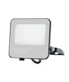 30W LED projektør - 185lm/W, IP65, Samsung LED chip, kold hvid, sort kabinet, udendørs
