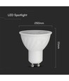 GU10 6,5W dæmpbar LED pære - Samsung LED chip, 110 grader, 3000K, 5 års garanti