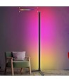 120cm RGBIC hjørnelampe - Sort, Wifi app styring og fjernbetjening
