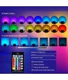 30W RGB projektør - Arbejdslampe, IP66