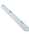 150cm 60W komplet LED armatur, gennemfortrådet - IP20