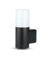 Vt-7616 havevægslampe GU10 - aluminiumshus, sort IP54