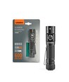 LED lommelygte - 4 lysfunktioner, udskifteligt batteri, genopladelig, IP66