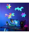 6 stk. RGBIC Diamant Væglys - komplet sæt med 6 stk. plader