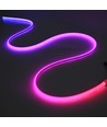 5m RGBIC Neon LED strip - 15 cm ledning, 10W/m, 576 LED pr. meter, 24V, IP67
