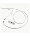 5m udendørs RGBIC Neon LED strip - 2 meter ledning, 10W/m, 576 LED pr. meter, 24V, IP67