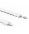 120cm HICRI PRO sensor armatur 36W - Gennemfortrådet, mikrobølgesensor, RA93, 120lm/W, IP65