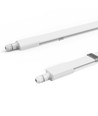 120cm HICRI PRO sensor armatur 36W - Gennemfortrådet, mikrobølgesensor, RA93, 120lm/W, IP65
