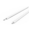120cm HICRI PRO sensor armatur 36W - Gennemfortrådet, mikrobølgesensor, RA93, 120lm/W, IP65
