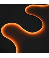 10m 9W/m Orange COB-LED strip - 24V DC, IP20, 320 LED/m