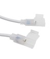 6 m mellemstykke til 230V LED strip (Slim COB) - Perfekt til porte, låger mm., 230V