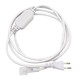 Stik til 230V LED strip (Slim COB) - 2 meter, Inkl. endeprop, 230V