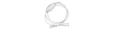 2m Stik til 230V LED strip (Slim COB) - Inkl. endeprop, 230V