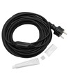 Vandtæt stik til 230V LED strip (Slim COB) - 10 meter, Inkl. endeprop, 230V