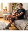 Lysterapi bælte til nakke, lænd mm. - Infrarød, 10W, med batteri