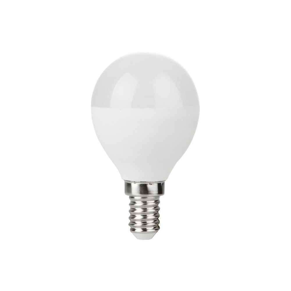 E14 5W dæmpbar LED kronepære - G45, 470lm, opal glas - Dæmpbar : Dæmpbar, Kulør : Varm E14 5W dæmpbar LED kronepære - G45, 470lm, opal glas - Dæmpbar : Dæmpbar, Kulør : Varm