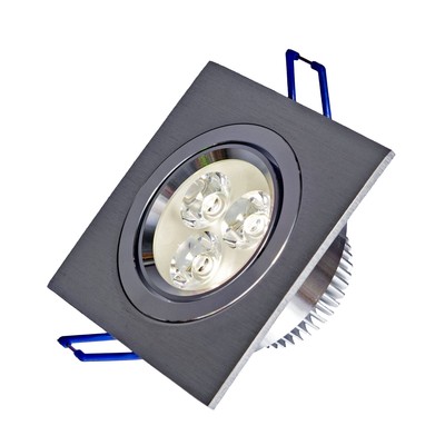 FIALE 3LED 3X1W 30° 230V FIRKANTET LED SPOT – Kulør : Varm