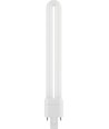 G23 5W G23-SMART5 LED pære - 21,8cm, Direkte/Ballast kompatibel, 6500K, opal glas