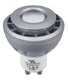 GU10 5,5W DimToWarm LED pære - 2000-2800K, 30-80°, sølv, dæmpbar