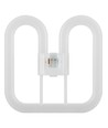 14W 2D LED pære - GR8 fatning, 2-pin, 1680lm, opal, Direkte/Ballast kompatibel