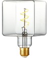 E27 4W LED Filament Ice Cube C95 dæmpbar - 270lm, 2500K, klar glas