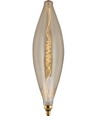 E27 6W XXL Flex CT180 filament pære - 250lm, dæmpbar, guld glas, 2000K