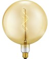 E27 5W Slim Flex Filament G200 Globe - 470lm, 2200K, dæmpbar, guld glas