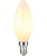 E14 2,9W dæmpbar LED kertepære - C35, filament, opal glas, 2700K