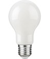 E27 4,7W dæmpbar LED pære - A60, opal glas, filament, 2700K