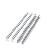 60x60 påbygningsramme til LED panel - Hvid, 620x620mm, til Algine armaturer