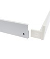 60x60 påbygningsramme til LED panel - Hvid, 620x620mm, til Algine armaturer
