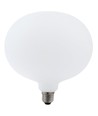 E27 5W XXL Filament LED pære - R180, 550lm, dæmpbar, mat hvid, 2500K