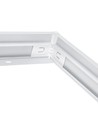 60x60 påbygningsramme til LED panel - Hvid, 620x620mm, til Algine armaturer