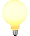 E27 8,5W dæmpbar LED globe pære - G125, opal glas, 810lm, 2500K filament
