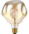 E27 4W XL Flex Mystery LED pære - G125, dæmpbar, 2000K, guld glas, filament