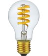 E27 6W dæmpbar LED pære - DimToWarm, 2200-2700K, A60, Filament Flex, 570lm, klar glas
