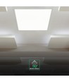 60x60 LED panel, 40W - CREE LED, 120lm/W, 6 års garanti, hvid kant