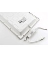 60x30 bagbelyst LED panel, 24W - Hvid kant