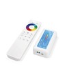 RGB+W controller med fjernbetjening - RF trådløs, 12V (192W), 24V (384W)