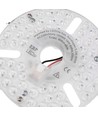 13cm / 18W Dæmpbar LED indsats med linser - Flicker free, erstat G24, cirkelrør og kompaktrør