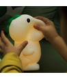 MOCHI Dinosaur natlampe - Silikone, Farveskift + varm hvid, touch dæmpbar, IP20 indendørs