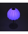 Opladelig RGB LED bordlampe - Hvid, inkl. fjernbetjening, IP20 indendørs