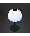 Opladelig RGB LED bordlampe - Hvid, inkl. fjernbetjening, IP20 indendørs