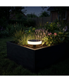 Solcelle bedlampe - IP65, skumringssensor, spyd/væg montering