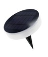 Solcelle bedlampe - IP65, skumringssensor, spyd/væg montering