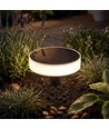 Solcelle bedlampe - IP65, skumringssensor, spyd/væg montering