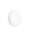 8W LED Technic Væglampe - IP54, IK10, Rund, hvid, inkl. lyskilde