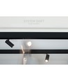 6W Dæmpbar SHIFT Smart Spot S - 24°, CCT, Sort, Ø35x142x106mm, Zigbee