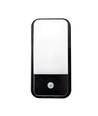 20W LED væglampe med sensor - 4000K, IP54, bevægelsessensor, udendørs