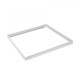 Ramme til 60x60 LED panel - Samles hurtigt, plast hjørner, Uden synlige skruer, hvid kant